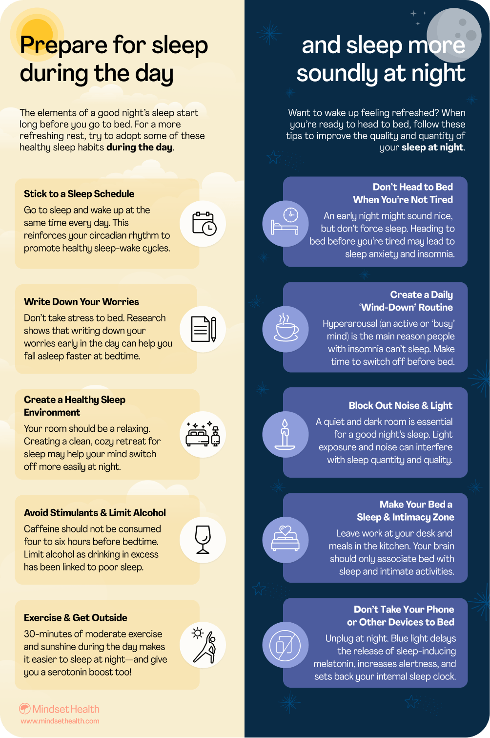 Tips For A Good Nights Sleep